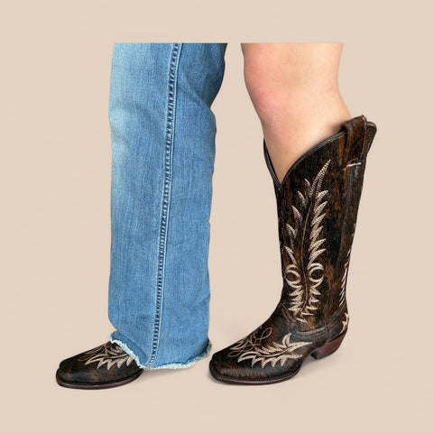 Cowhide Boots