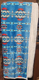 Turquoise Southwest Plush Throw