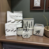 Feather 3 Piece Bathroom Set