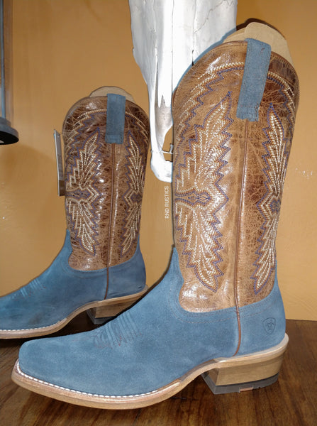 ariat suede cowboy boots