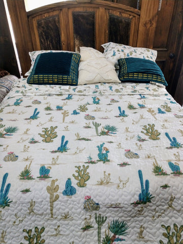 Saguaro Cactus Quilt Set
