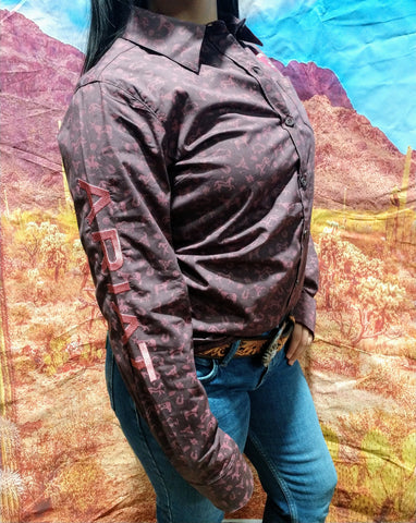 Ariat Team Kirby LS- Ancestry Print