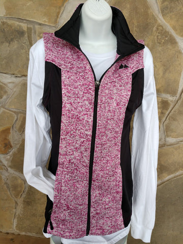 Powder River Outfitters Knit Melange Vest- Pink