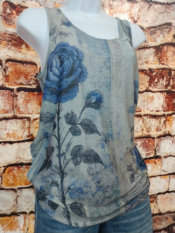 Printed Shimmer Tank