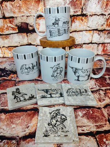 Ranch Life Coasters