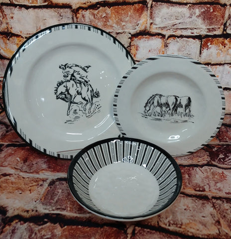 Ranch Life Melamine Dish Set