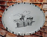 Ranch Life Melamine Serve Bowl and Platter