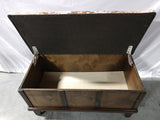 Cowhide or Leather Storage Trunks