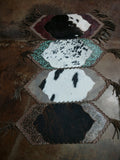 Small Cowhide and Leather Table Runners