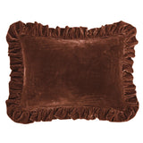 Stella Faux Silk Velvet Pillow- Rectangle