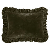 Stella Faux Silk Velvet Pillow- Rectangle