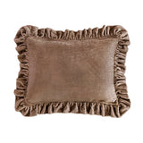 Stella Faux Silk Velvet Pillow- Rectangle