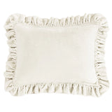 Stella Faux Silk Velvet Pillow- Rectangle