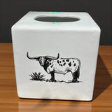 Ranch Life Tissue Box Cover