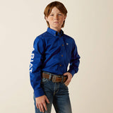 Boy's Ariat Team Logo Twill Classic Shirt