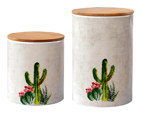Cactus Canister Set