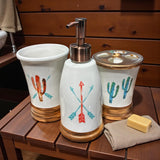 Cactus & Arrow Bathroom Set