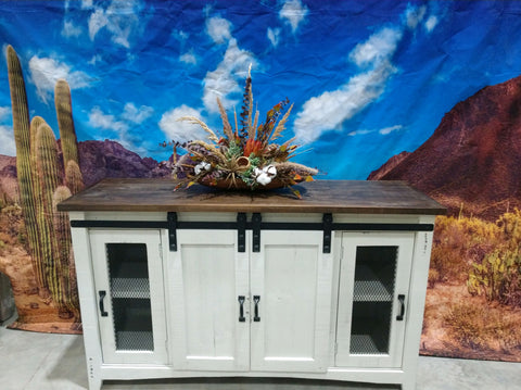 Sliding Door TV Stand