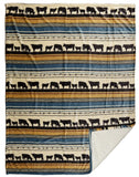 Morning On The Farm Plush Sherpa Throw