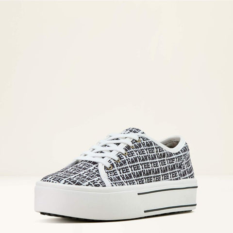 Ariat Skylar Platform Sneaker- Yeehaw