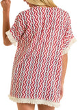 American Aztec Fringe Kimono