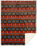 Southwest Horizon Plush Throw