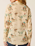 Ariat Homestyle Retro Ranch Print Long Sleeve