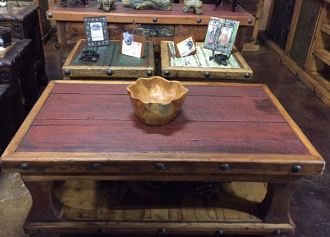 Primitive Coffee Table Set