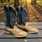 Cowhand Wide Square Toe Cowboy Boot