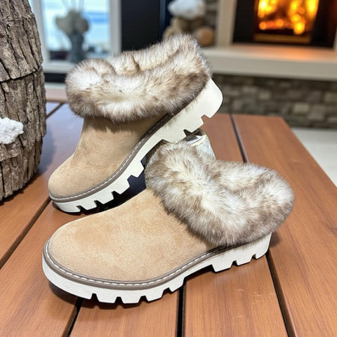 Mahika Fur Lined Clog