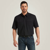 Men's Ariat VentTek Outbound Classic Fit Shirt- Black