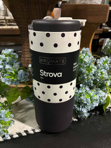 BruMate Strova 18oz Polka Dot