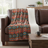 Southwest Horizon Plush Throw