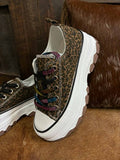 Leopard Platform Sneaker