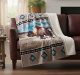 Dean Crouser Renegade Plush Sherpa Throw
