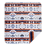 Limestone Butte Reversible Plush Throw Blanket