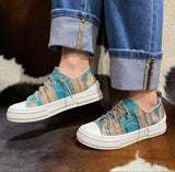 Turquoise Serape Sneaker