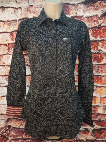 Kirby LS Black Bootstitch