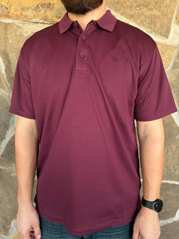 Maroon TEK Polo