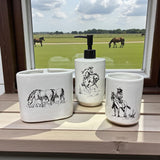 Ranch Life 3 Piece Bathroom Set