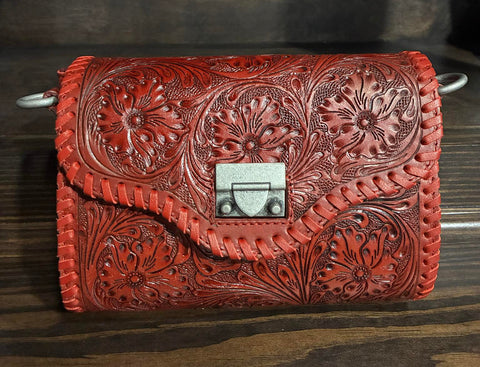 Loyal West Daisy Mini Red Bag