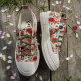 Floral Bling Sneakers