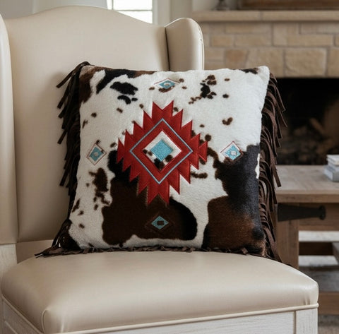 High Desert Fringe Pillow