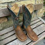 Men's Hudson Wide Square Toe Cowboy Boot