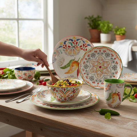 Fiesta Dish Set- CLEARANCE