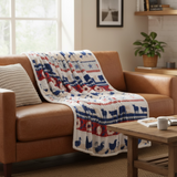 On Farm Plush Throw