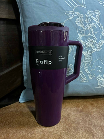 BruMate 40oz Era Flip Plum