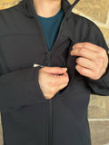 Vernon Black Softshell Jacket