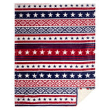 Western Sky Sherpa Throw Blanket