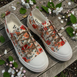 Floral Bling Sneakers
